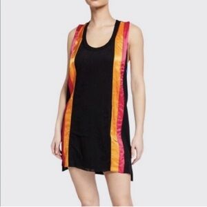 NO KA 'OI “Ka Paa” Racer Back Color Block Dress Size Med